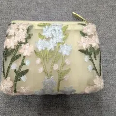 【中古】Francfranc フランフラン　チュール　ティッシュポーチ　ポーチのサムネイル