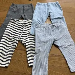 キッズ ストレッチパンツ 4点セット　UNIQLO