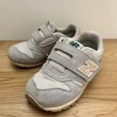 New Balance グレー ピンク　スニーカー　14.0cm ニューバランス