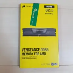 【新品】CORSAIR VENGEANCE DDR5 32GB 6000MHz