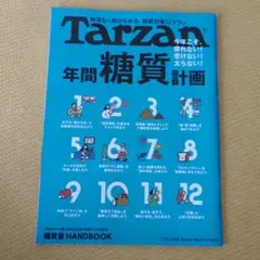 Tarzan 年間糖質計画　2024.1.25 No.871