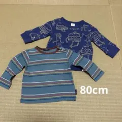 GAP & moujonjon 長袖トップス 2点セット 80cm