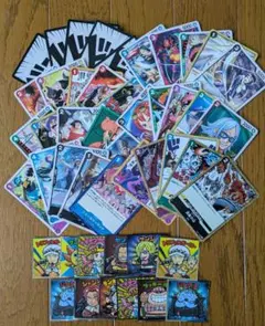 ONE PIECEカード 30枚＋シール12枚 まとめ売り キラあり