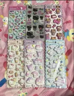 サンリオ　シールセット売り　キティ　マイメロ クロミ　シナモロール