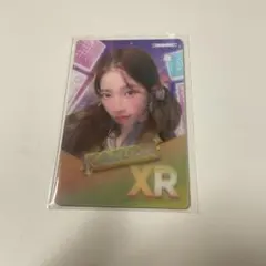 LE SSERAFIM　RHYTHM HIVE　トレカ　レンチキュラー　カズハ