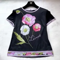 23998✨レオナール 13 LL XL トリム シャツ ブラウス メッシュ 23998✨レオナール 13 LL XL トリム シャツ ブラウス メッシュ - メルカリ