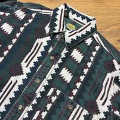 チマヨオルテガcabelas【美品usa製90s】シャモアシャツネイティブL相当