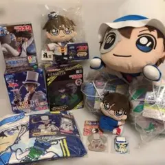 名探偵コナン フィギュア ぬいぐるみ まとめ売り 怪盗キッド コナン 他