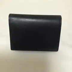 BAGG’Y PORT 藍染Lファスナー付き札入れ　ネイビー／キャメルのサムネイル