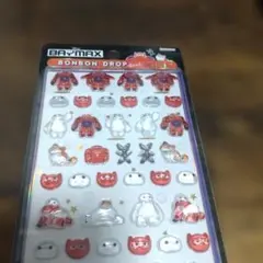 も*こ様 ボンボンドロップシールミニ　ベイマックス