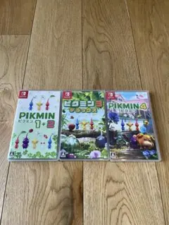 Pikmin 1・2、3 Deluxe、4 セット　値下げ不可