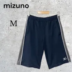 ミズノ ジャージラインハーフパンツ ロゴ刺繍 スポーツ テニス ランニング