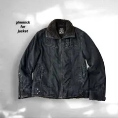 archive grunge fur jacket y2k opium