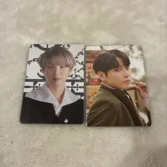 BTS グローバル　membership ミニフォト　ジョングク　ユンギ