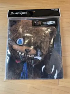 ハミクマ　ハミクマソウル マフラータオル