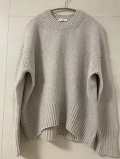 【GALERIE VIE】 ファインウール クルーネックプルオーバー