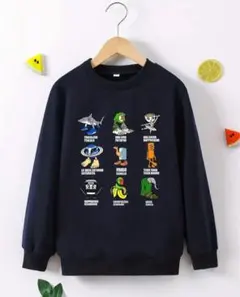 イタリアンブレインロット トゥントゥントゥンサフール トレーナー 130-140