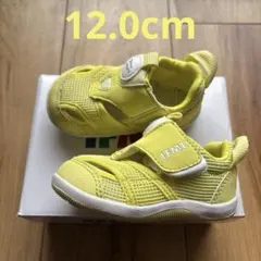 IFME イエロー ベビーサンダル 12cm