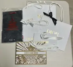 おまけ付き♪ 新品もありリボン付きDior ショップ袋 セット 6＋おまけ1点❤️