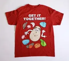ミスターポテトヘッド 赤 Tシャツ サイズ14/16 150 未使用 USA購入のサムネイル