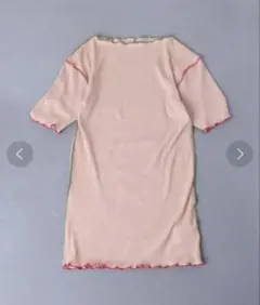 ＜BASERANGE（ベースレンジ）＞VEIN コットン リブ Tシャツのサムネイル