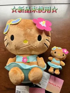 サンリオ キティ ぬいぐるみ 日焼けギャル ミニ ビッグ 日焼けキティ