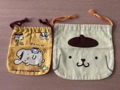 ポムポムプリン巾着セット
