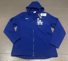 新品 ナイキ　ロサンゼルス・ドジャース　2024 選手着用モデル ジップパーカー