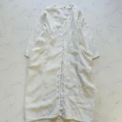 エヴァムエヴァ　evameva linen リネン　カーディガン　羽織りのサムネイル