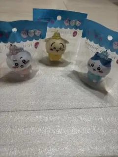 ちいかわソフビインテリアマスコット　3点セット