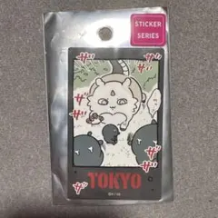 ちいかわ 東京みやげ スマホに貼れるサイズのTOKYO ステッカー あのこ