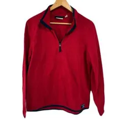 L.L.Bean エルエルビーン ハーフジップフリースプルオーバー XL 赤
