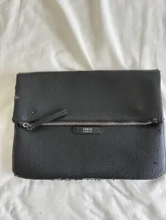 TAKEO KIKUCHI クラッチバッグ ブラック