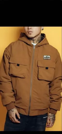 Reversible nylon fur blouson メンズ