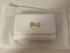 SAMANTHAVEGA ホワイト 三つ折り財布 リボンのサムネイル