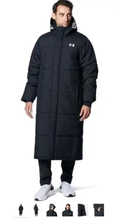 試着のみ⭐︎アンダーアーマー　ベンチコートSTORM 日本Lサイズネイビー撥水加工