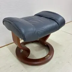 EKORNES エコーネス ストレスレス スツール　オットマン 発送の場合は即購入】 エコーネス オットマン 北欧 本革 スツール