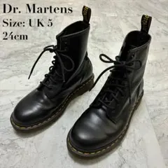 極美品】Dr.Martens 8ホールブーツ 11822 黒 UK5 24cm - メルカリ