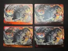 ゴジラカード PRSP 富士怪獣大乱戦 4枚セット ローダー付】ゴジラカードゲーム富士怪獣大乱戦 PRSP 4枚セット - メルカリ