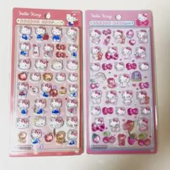 【新品】HelloKitty ボンボンドロップシール 2シートセットハローキティ