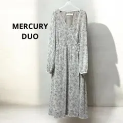 MERCURY DUO マーキュリーデュオ　ワンピース　花柄　カシュクール