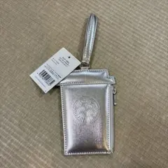 Starbucks コインカードホルダー　シルバー スタバ　スターバックス