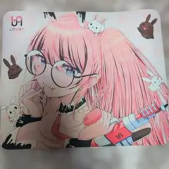 vaxee マウスパッド アニメイラスト ピンクのサムネイル