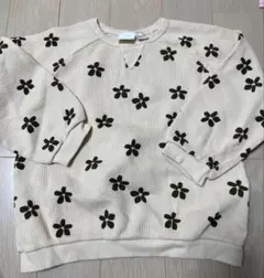 ZARA 花柄 トレーナー 110cm