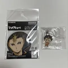 ハイキュー！！　西谷夕　缶バッジ、めじるしアクセサリー