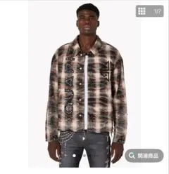 マイファスhiro着用】OFF-WHITE チェックシャツ - メルカリ