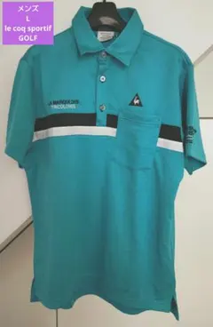 le coq sportif GOLF メンズ ウェア ポロシャツ グリーン L