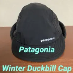 Patagonia ウィンターダックビルキャップ 完売カラー ブラック