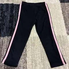 【値下げ済】サイドライン入り ブラックパンツ