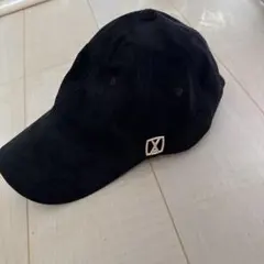 バザール　キャップ　ブラック　スエード
